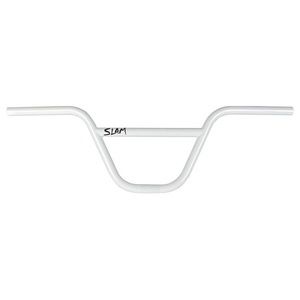 S&M SLAM WHITE BMX BIKE HANDLEBAR CULT PRIMO BMX BIKES RISE 8”